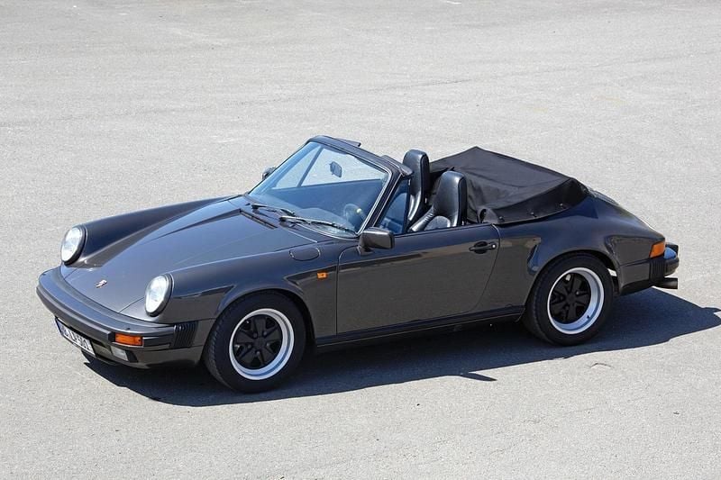 Gebraucht Porsche 911 256 PS (188 kW) 1985 Grau Cabrio