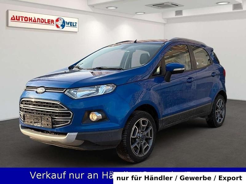 Gebraucht Ford Ecosport Titanium 125 PS (91 kW) 2014 Blau SUV
