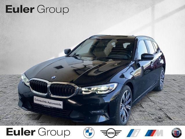 Schwarz Gebraucht 2021 BMW 320 Sport Line Kombi | 24.877 € (Guter Preis) - Bild 1/4