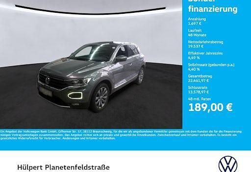 Gebraucht VW T-Roc Sport 150 PS (110 kW) 2022 Indiumgrau metallic SUV