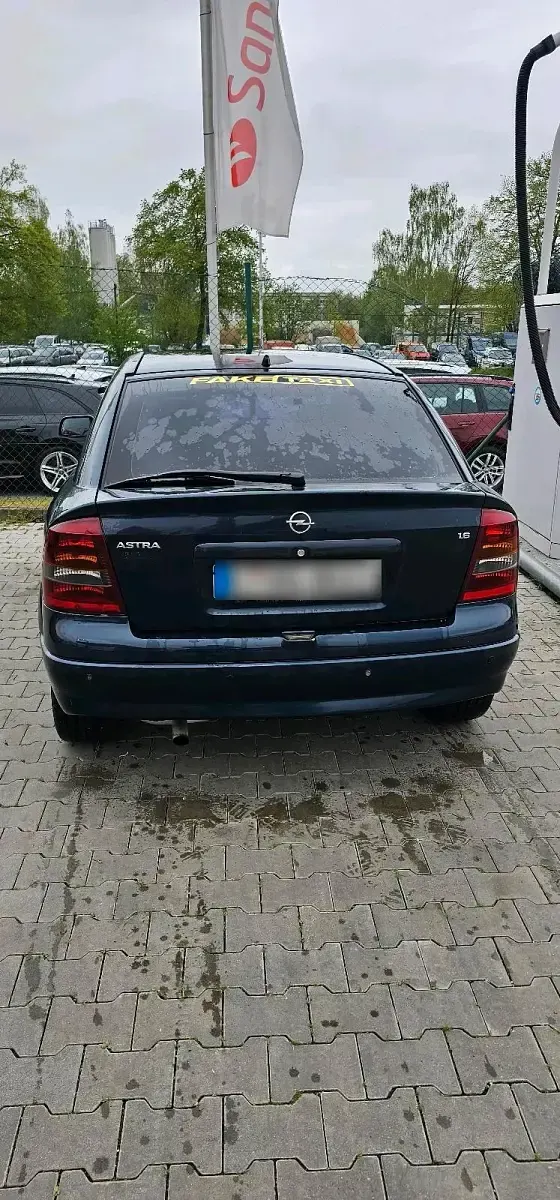 Gebraucht Opel Astra 101 PS (74 kW) 2003 Grün Limousine