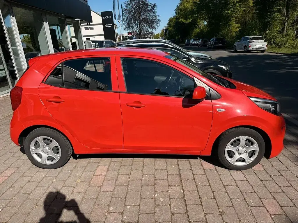 Gebraucht Kia Picanto Edition 7 100 PS (73 kW) 2019 Rot Kleinwagen