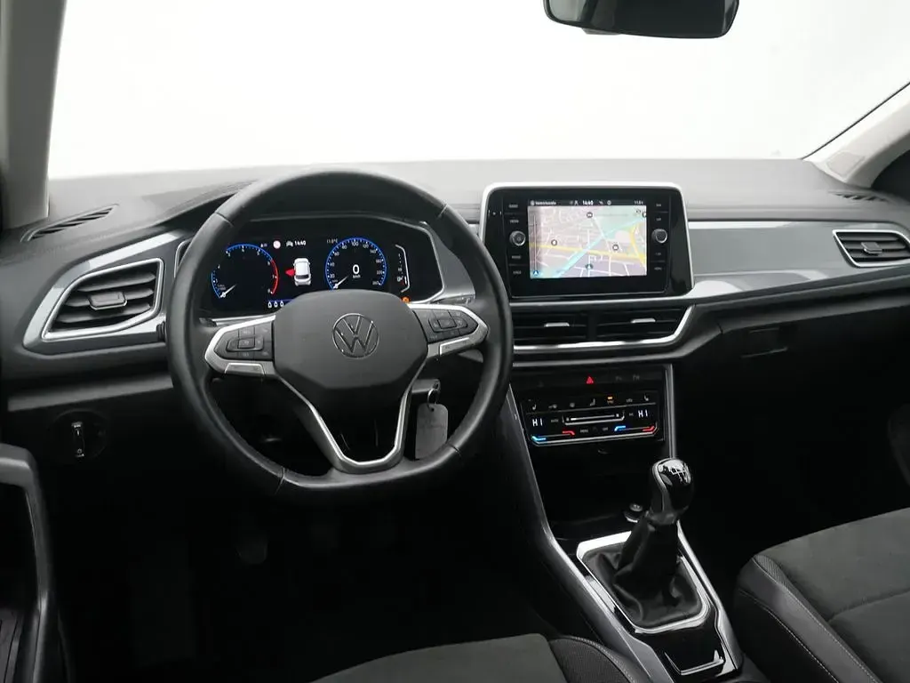 Gebraucht VW T-Roc Style 110 PS (80 kW) 2022 Schwarz / ascotgrau (metallic) SUV
