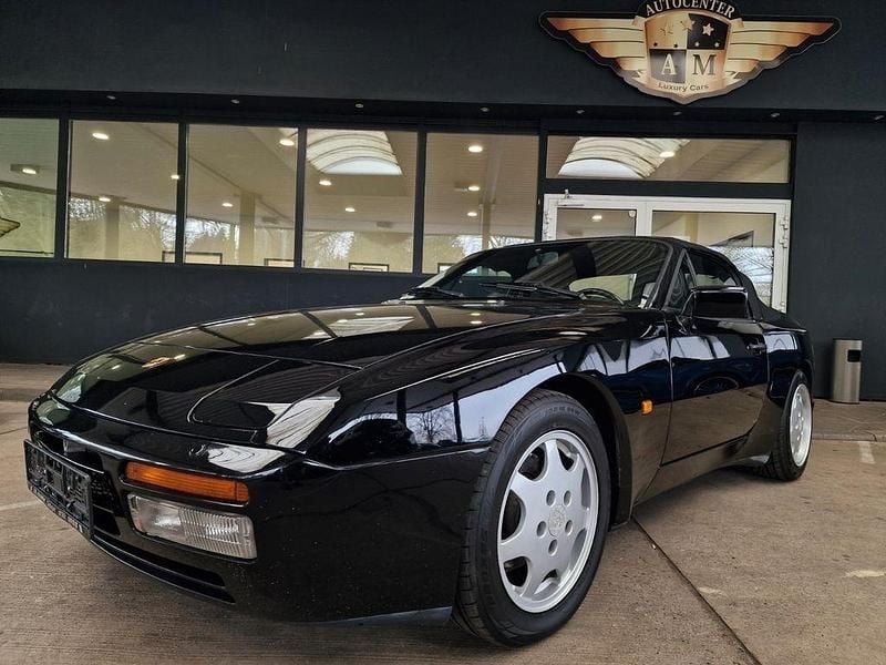 Schwarz Gebraucht 1990 Porsche 944 S2 Cabrio | 27.600 € - Bild 1/4