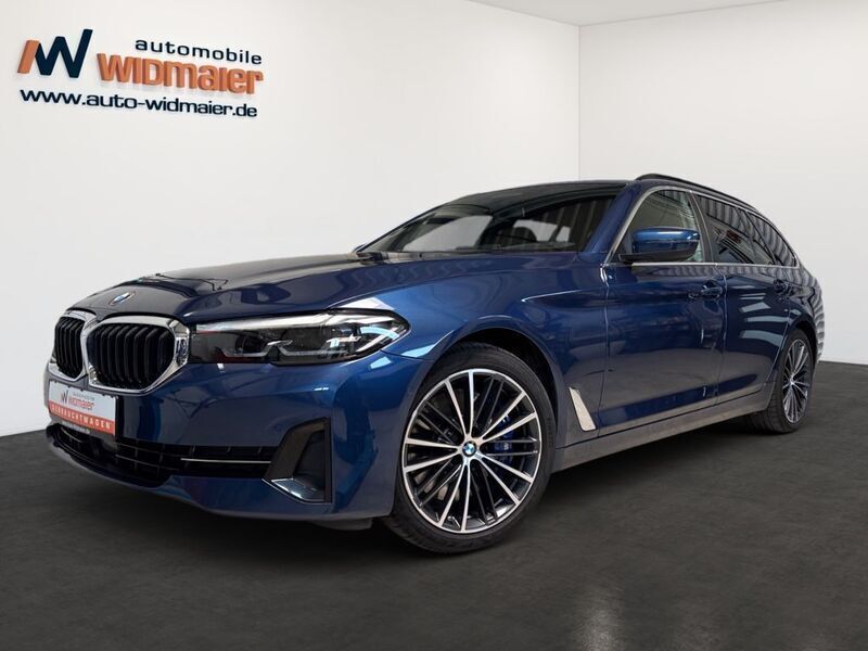 Blau Gebraucht 2023 BMW 530 Kombi | 39.990 € (Guter Preis) - Bild 1/4