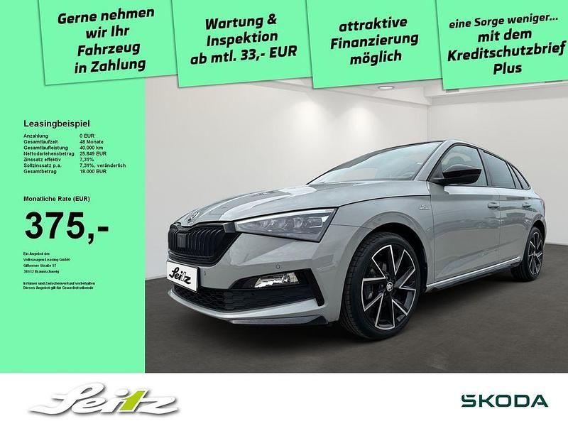 Grau Gebraucht 2023 Skoda Scala Monte Carlo Kleinwagen | 25.849 € (Etwas zu teuer) - Bild 1/3