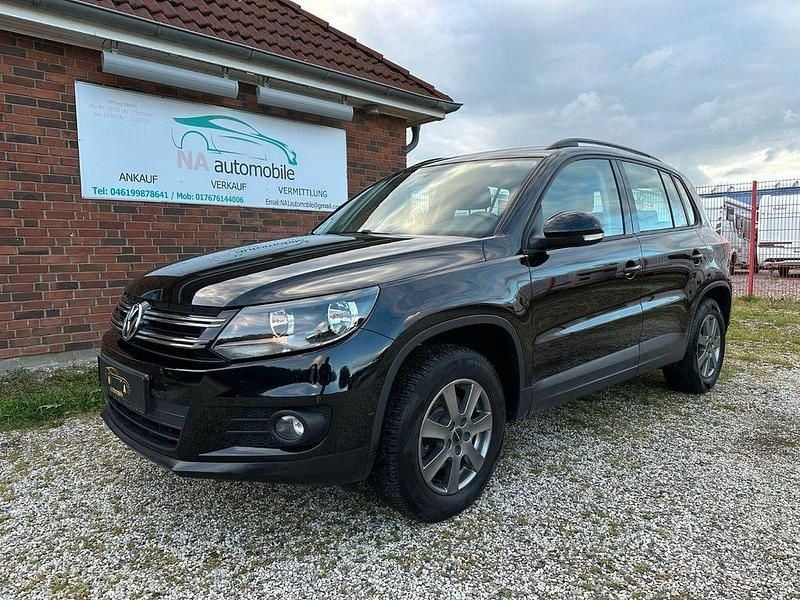 Schwarz Gebraucht 2014 VW Tiguan Trendline SUV | 10.000 € (Superpreis) - Bild 1/4
