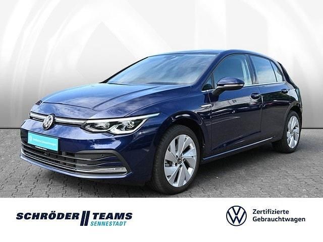 Atlantic blue metallic Gebraucht 2022 VW Golf VIII Style Limousine | 25.690 € (Fairer Preis) - Bild 1/4