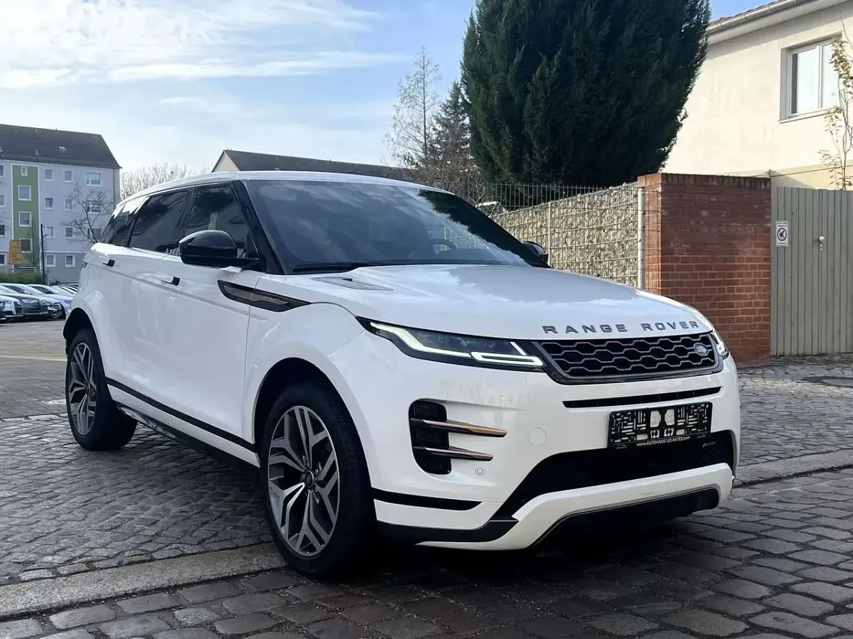 Used Land Rover Range Rover evoque Dynamic 204 HP (150 kW) 2022 White SUV