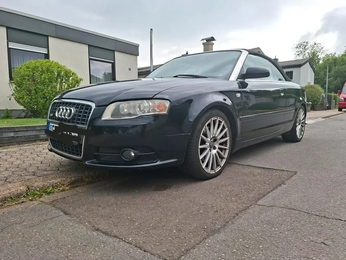 Occasion Audi A4 Cabriolet S-line plus 232 ch (170 kW) 2007 Noir Cabriolet