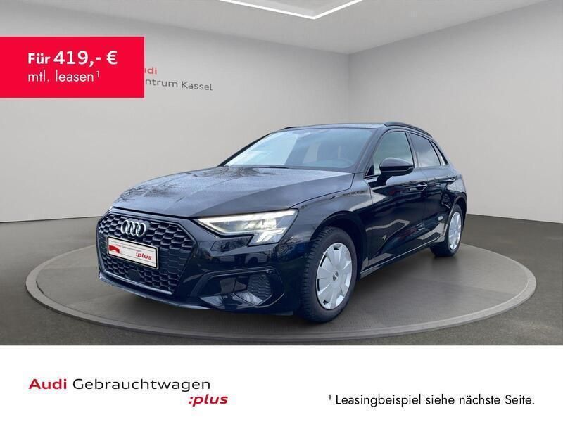Schwarz Gebraucht 2024 Audi A3 Sportback Ambiente Kleinwagen | 37.290 € (Teuer) - Bild 1/3