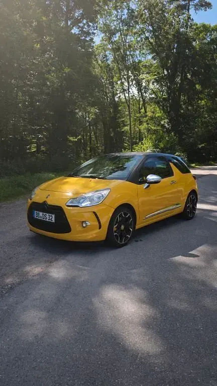 Gebraucht Citroën DS3 156 PS (114 kW) 2010 Gelb Kleinwagen