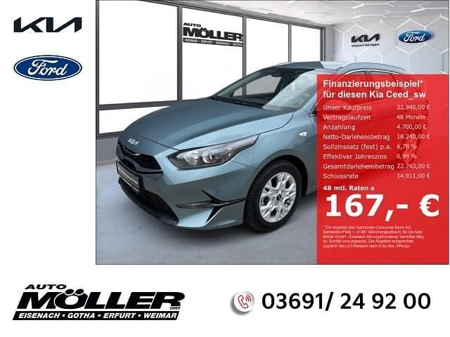 Grau Gebraucht 2024 Kia Ceed Sportswagon Comfort Kombi | 22.940 € (Superpreis) - Bild 1/4