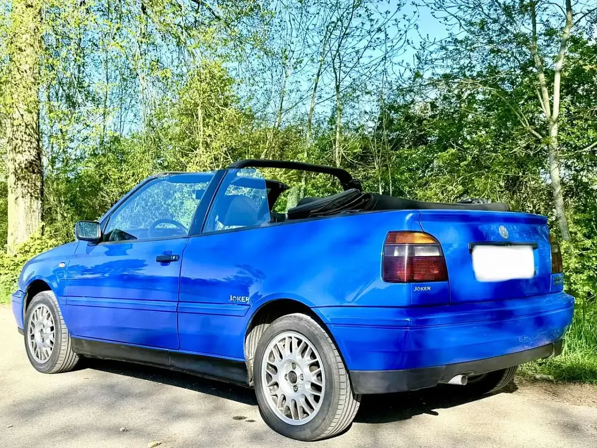 Gebraucht VW Golf Cabriolet 75 PS (55 kW) 1997 Blau Cabrio