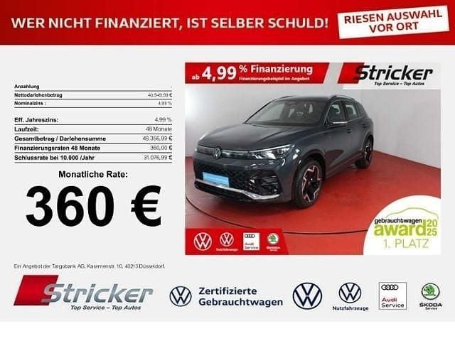 Grau Gebraucht 2025 VW Tiguan R-line SUV | 40.889 € (Guter Preis) - Bild 1/4