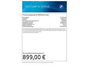 Gebraucht BMW M3 Competition Edition 530 PS (389 kW) 2025 Schwarz (individual lack frozen black met.(u91)) Kombi