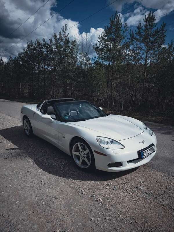 Weiß Gebraucht 2005 Corvette C6 Cabrio | 31.000 € (Fairer Preis) - Bild 1/4
