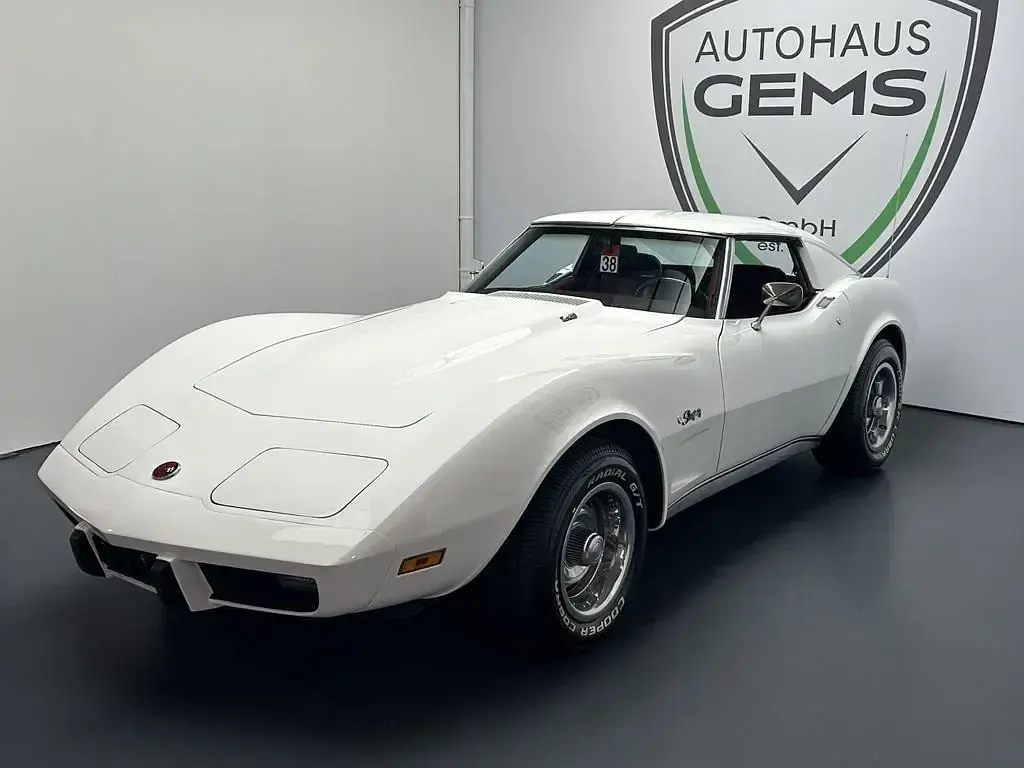 Gebraucht Corvette Stingray 165 PS (121 kW) 1975 Weiß Coupé