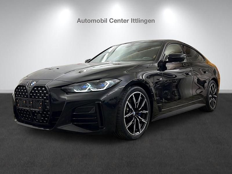 Schwarz Gebraucht 2022 BMW 420 Gran Coupé M Sport Coupé | 43.499 € (Teuer) - Bild 1/4