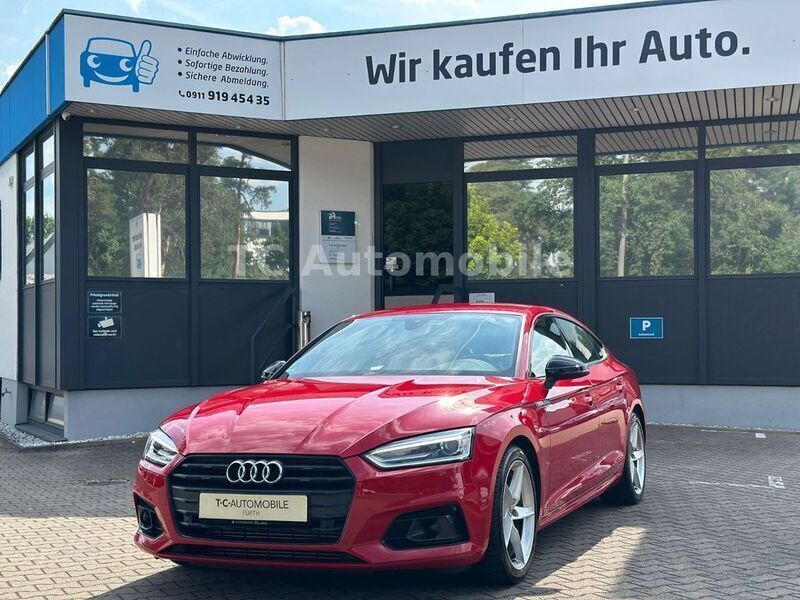 Rot Gebraucht 2018 Audi A5 Sport Coupé | 18.790 € (Superpreis) - Bild 1/4