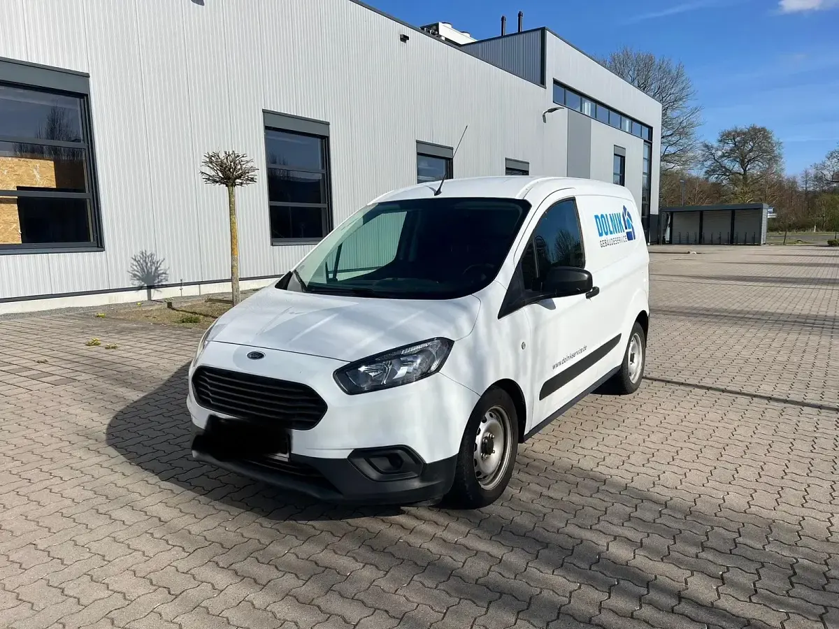 Used Ford Transit 75 HP (55 kW) 2017 White Minivan