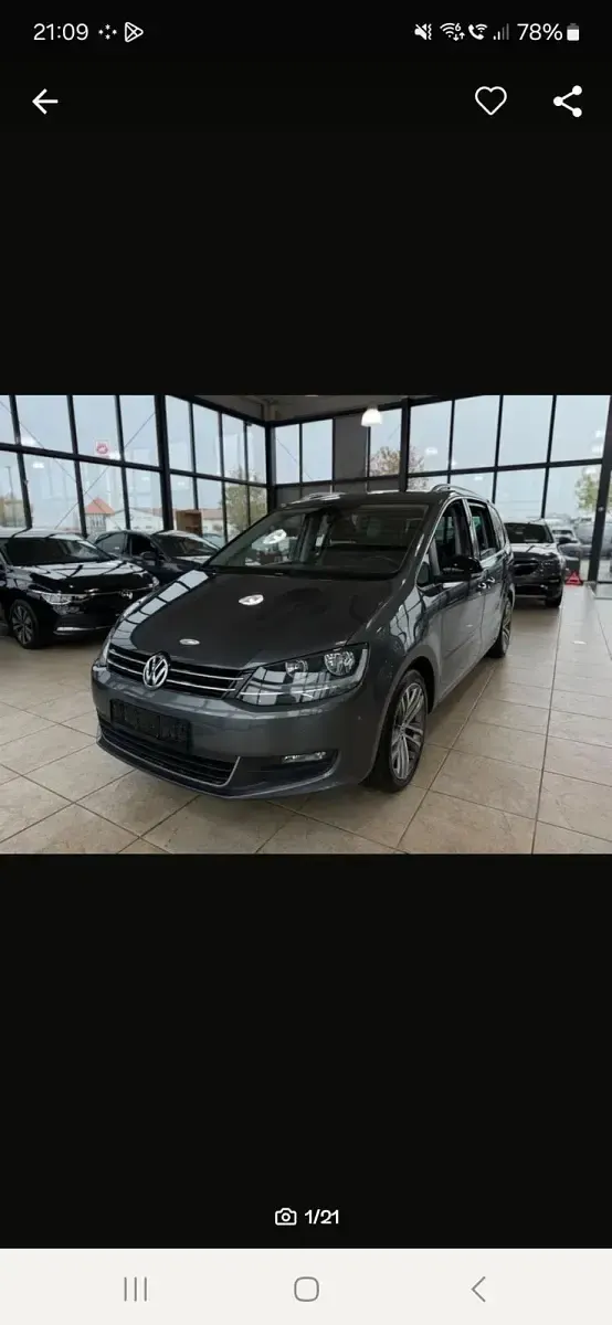 Brugt VW Sharan 150 HK (110 kW) 2011 Grå MPV