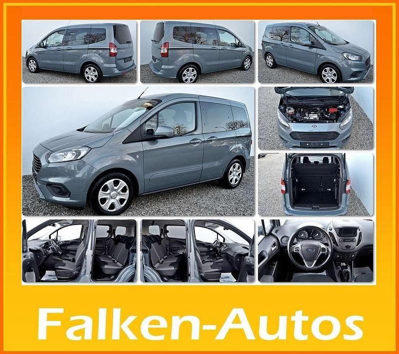 Gebraucht Ford Tourneo Courier 101 PS (74 kW) 2019 Blau Van / Kleinbus