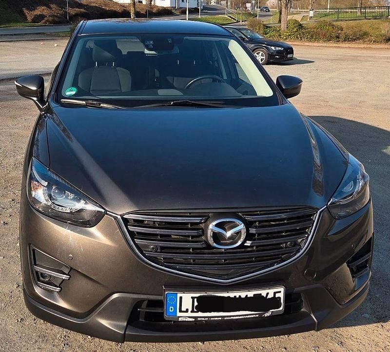 Gebraucht Mazda CX-5 Exclusive-Line 165 PS (121 kW) 2015 Grau SUV