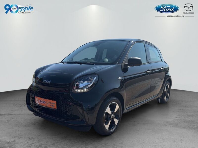 Schwarz Gebraucht 2020 Smart ForFour Electric Drive Passion Kleinwagen | 11.990 € (Teuer) - Bild 1/4