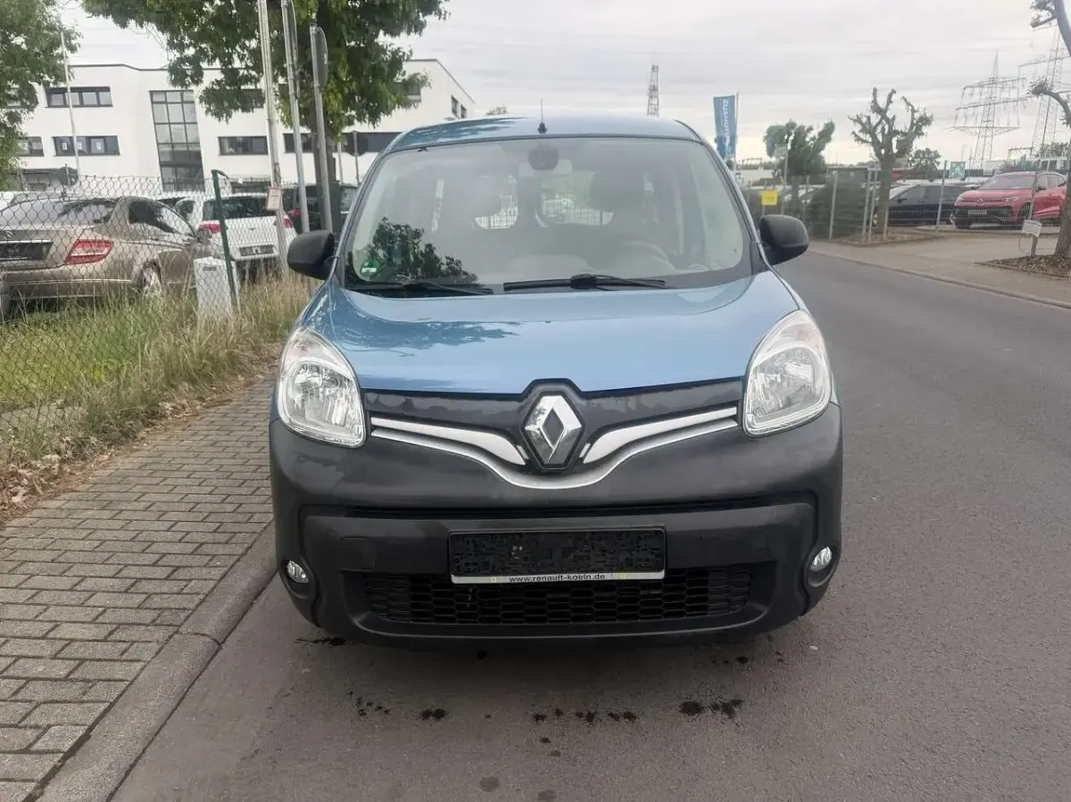 Gebraucht Renault Kangoo 110 PS (80 kW) 2015 Blau "etoile" Van / Kleinbus