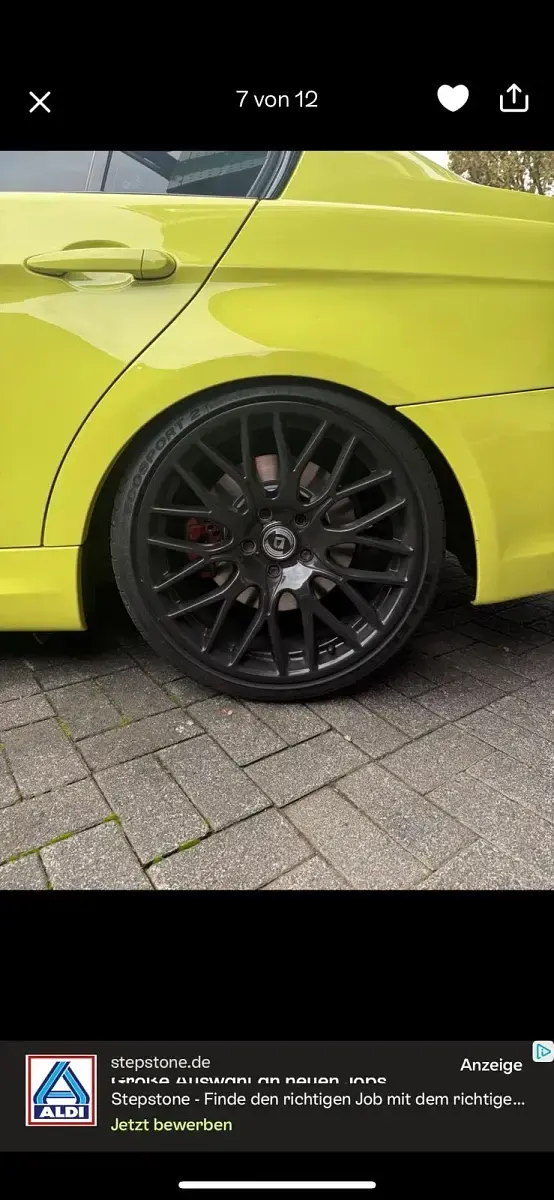 Gebraucht BMW 330 M Sport 300 PS (220 kW) 2006 Gelb Limousine