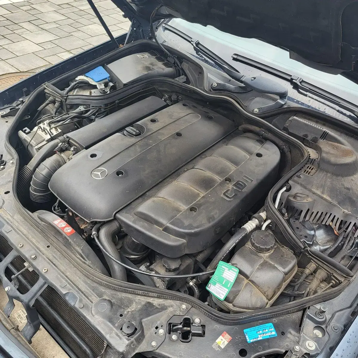 Brugt Mercedes E280 Avantgarde 177 HK (130 kW) 2004 Blå Stationcar