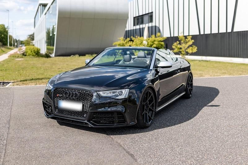 Usata Audi RS5 450 CV (330 kW) 2014 Nero Cabrio