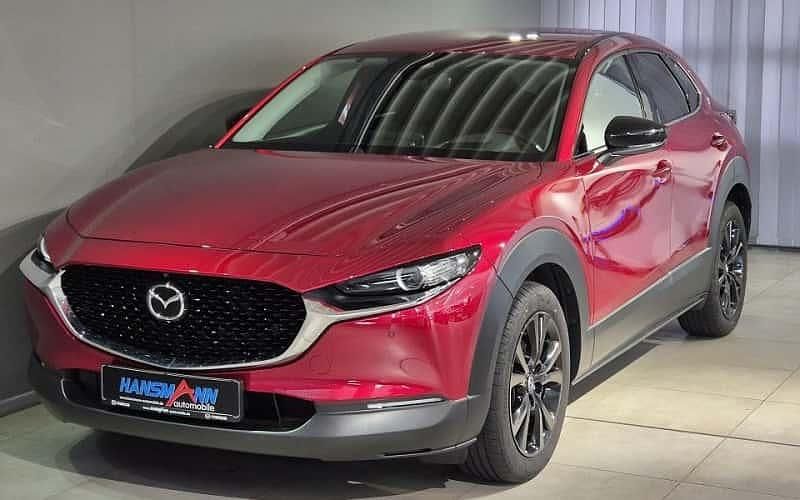 Rot Gebraucht 2023 Mazda CX-30 Homura-Line SUV | 24.980 € (Fairer Preis) - Bild 1/4
