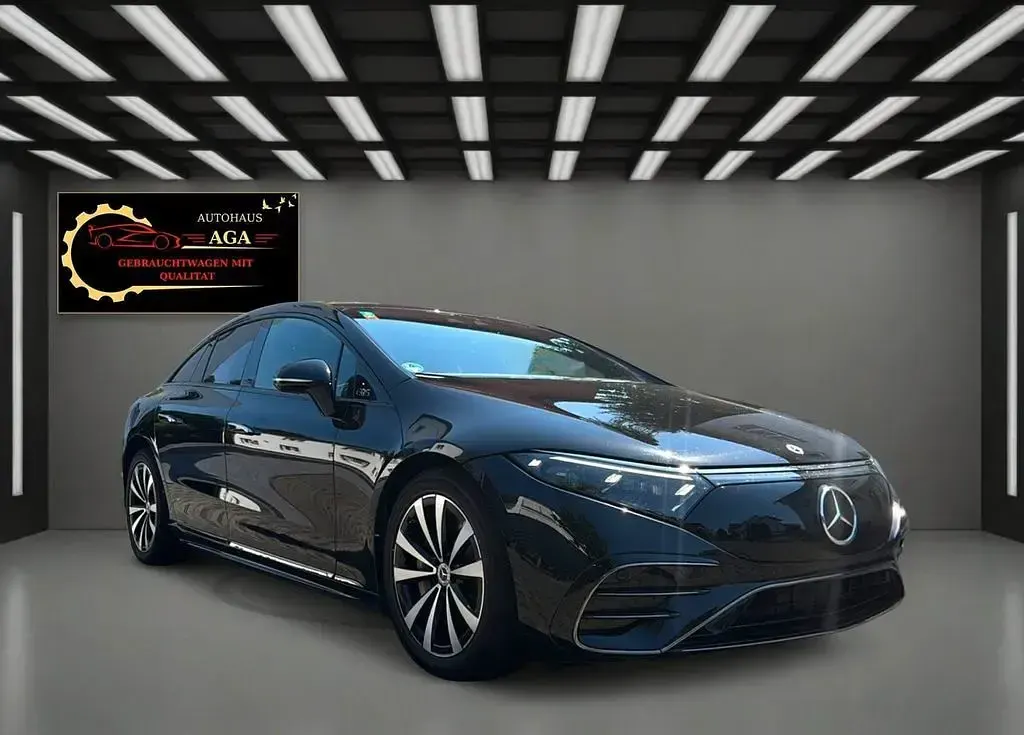 Gebraucht Mercedes EQS450+ AMG line 244 kW (333 PS) 2022 Schwarz Limousine
