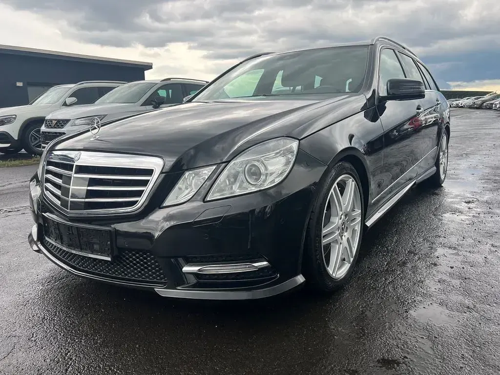 Brugt Mercedes E350 AMG 265 HK (194 kW) 2012 Sort Stationcar