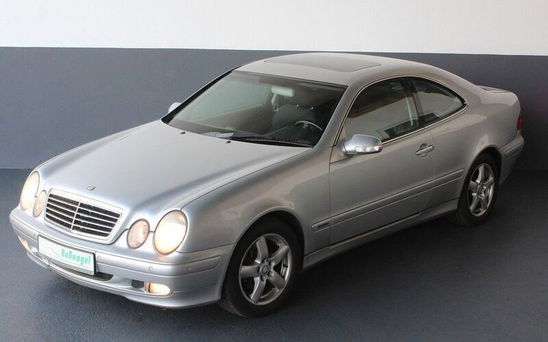 Silber Gebraucht 2001 Mercedes CLK230 Coupé | 6.580 € (Teuer) - Bild 1/4