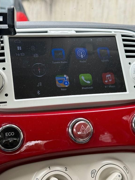 Gebraucht Fiat 500C 86 PS (63 kW) 2013 Rot Cabrio