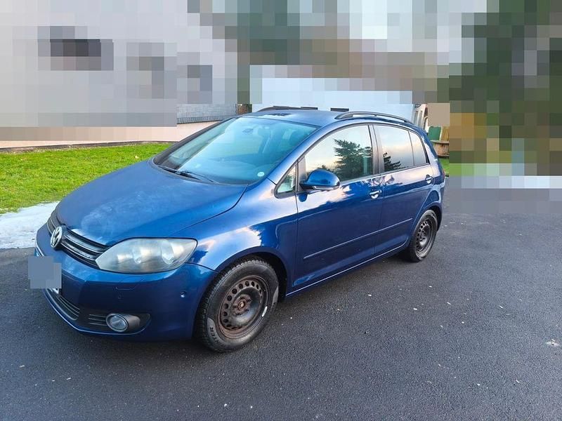 Gebraucht VW Golf Plus Cross 105 PS (77 kW) 2010 Blau Van / Kleinbus
