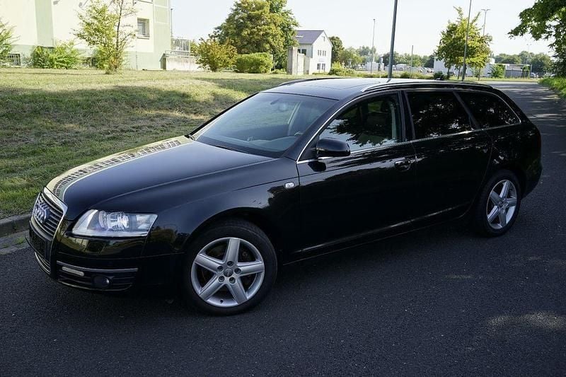 Schwarz Gebraucht 2008 Audi A6 Sport Kombi | 9.999 € (Teuer) - Bild 1/4