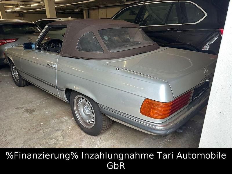 Anthrazitgrau metallic (473h) Gebraucht 1980 Mercedes SL380 Cabrio | 19.980 € - Bild 1/4