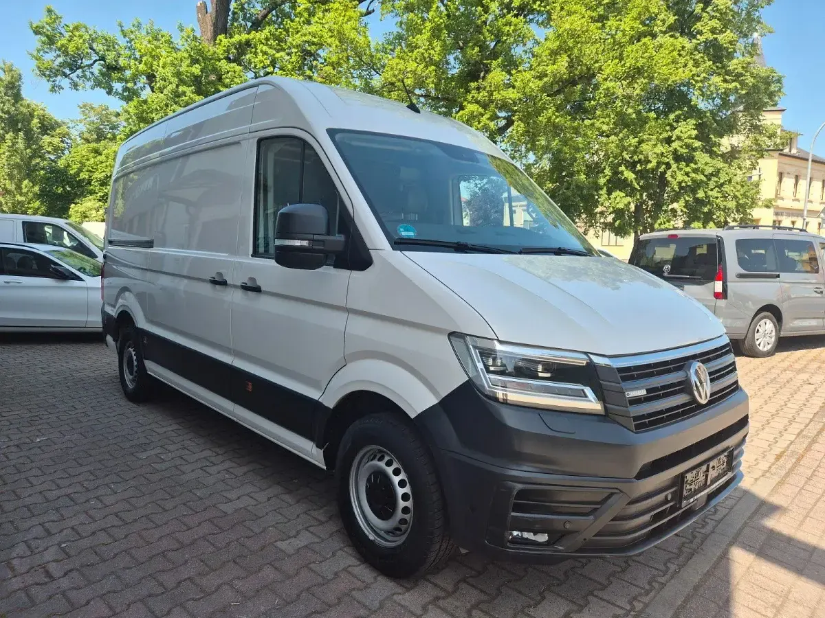 Gebraucht VW e-Crafter 100 kW (136 PS) 2021 Weiß Van
