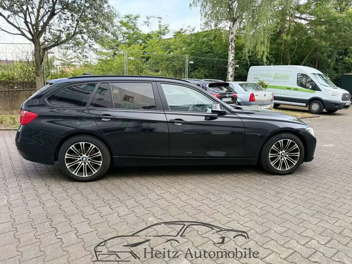 Gebraucht BMW 316 116 PS (85 kW) 2014 Black sapphire metallic Kombi