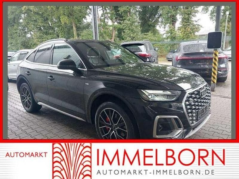 Mythosschwarz (metallic) Gebraucht 2021 Audi Q5 Ambiente SUV | 38.600 € - Bild 1/4