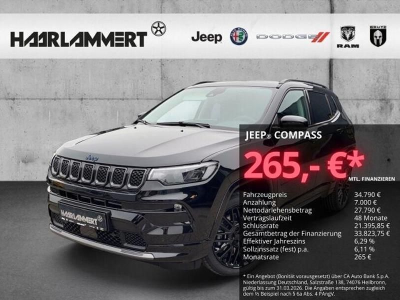 Gebraucht Jeep Compass 241 PS (177 kW) 2023 Schwarz SUV
