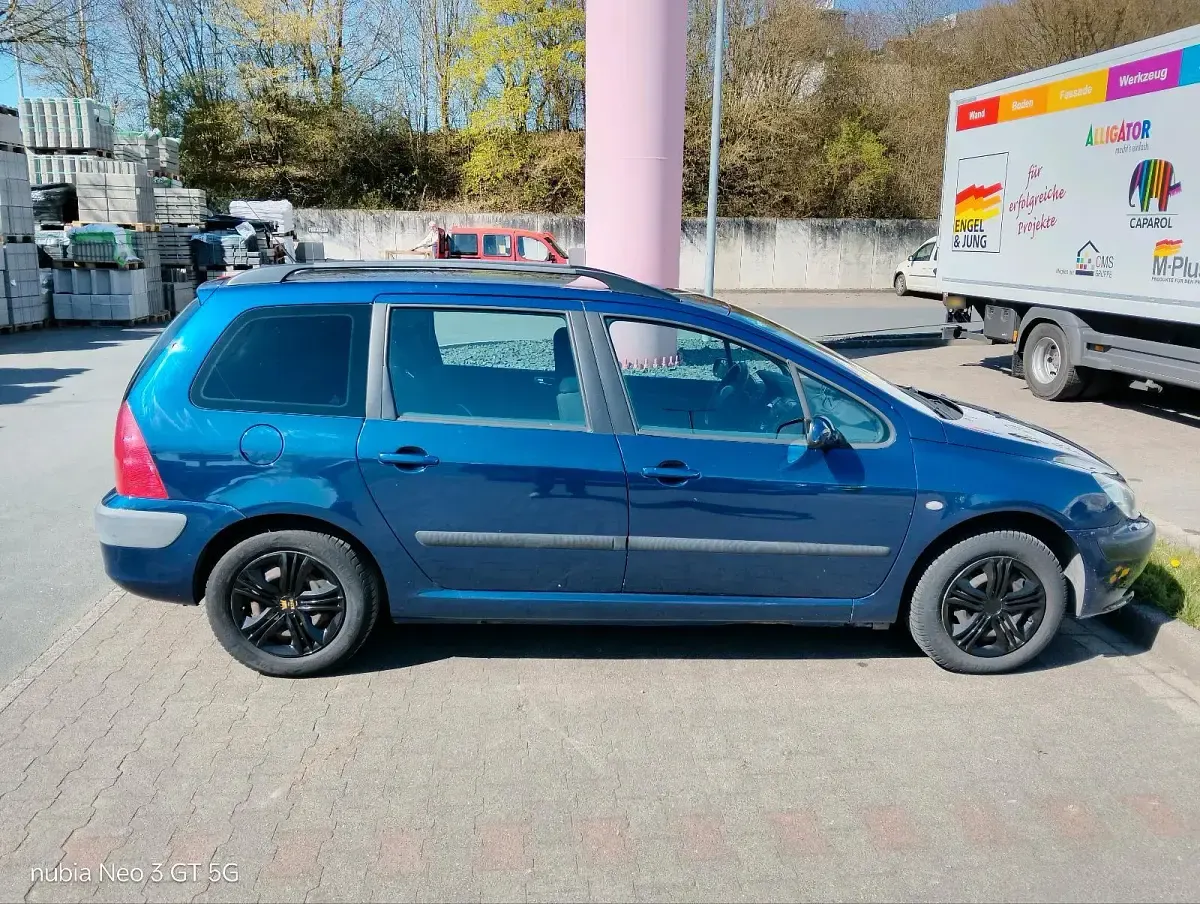 Gebraucht Peugeot 307 109 PS (80 kW) 2003 Blau Kombi