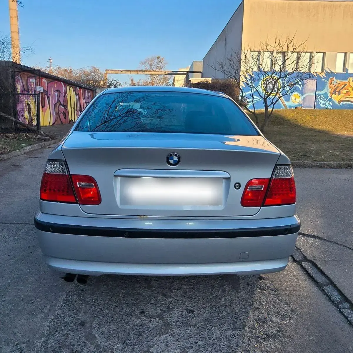 Usata BMW 320 170 CV (125 kW) 2002 Argento Berlina