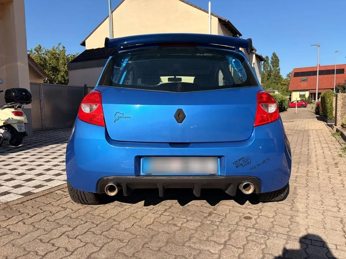 Gebraucht Renault Clio II 197 PS (144 kW) 2007 Blau Limousine