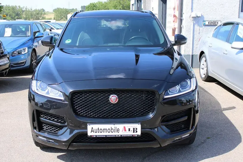 Gebraucht Jaguar F-Pace R-Sport 300 PS (220 kW) 2017 Schwarz SUV