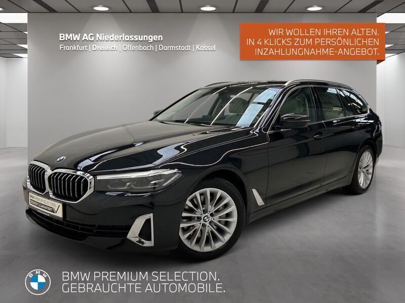 Schwarz Gebraucht 2022 BMW 530 Limousine | 37.890 € (Guter Preis) - Bild 1/4